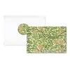 Hk066 Tarjeta de Felicitación con Patrón Retro, Tarjeta de Bendición para Adultos, Tarjeta Decorativa de Enredadera de Flores Pequeñas, Tarjeta de Felicitación con Sobre