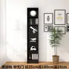 Estante de Livros Personalizada Estante de Armazenamento de Chão para Guardar a Parede Inteira Armário de Vinho Doméstico Moderno Simples Estante de Livros de Uma Peça