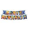 Decoración para Fiesta de Cumpleaños Sónica Transfronteriza Suministros para Niño Sónico Plato de Papel Servilleta de Papel Vaso de Papel Mantel Caja de Dulces