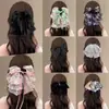 Presilha Elegante e Luxuosa para Rabo de Cavalo Feminino 2026 Novo Modelo Presilha de Cabelo de Alta Qualidade Presilha Garra Laço Francês Vintage Acessório de Cabelo