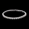 Joyería de Comercio Exterior al por Mayor Selección Multihilo Pulsera Elástica de Diamante Brillante Brillante Pedrería 424 Brillo Exquisito