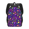 Mochila Ligera de Gran Capacidad Estampada Serie Cielo Estrellado Transfronteriza para Estudiantes de Primaria y Secundaria, Adecuada para Ir a la Escuela, Puede Enviarse Rápido Jit