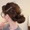 Grampo Lateral Clareador Outono/Inverno Feminino Retrô Sem Costura High-End Grampo para Franja Estilo Coreano Atmosfera Fashionável Grampo de Uma Palavra Acessórios de Cabelo