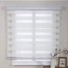 Persianas Espesas Sin Taladro, Persianas Enrollables Listas para Baño, Balcón de Doble Capa, Dormitorio, Oscurecimiento Total y Cortinas de Baño