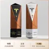 Trofeo Creativo de Madera Maciza y Cristal Hecho a Medida Premio de Alta Gama para Empleados Campeones, Competición, Reunión Anual y Premios de Honor