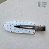 Pinza para el Cabello sin Costuras de Cuadros Florales Estilo Coreano, Pinza Lateral, Estilo Dulce para Niñas, Pinza para Flequillo, Pasador, Accesorio para el Cabello