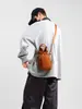 Bolsa Quadrada Pequena Versátil Casual Estilo Coreano Nova Moda Primavera 2025 Bolsa Quadrada Pequena de Nylon Bolsa Transversal Tendência de Alta Qualidade