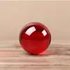 Contas de Transferência, Contas da Sorte, Artesanato, Enfeites de Bola de Cristal para Uso Diário em Casa, Artesanato Decorativo de Bola de Cristal Amarelo Transparente e Branco