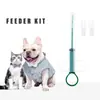 Jeringa alimentadora para cachorros y gatitos con tetina especial para gatos y perros, una herramienta mágica para alimentar