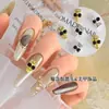 Popular Transfronterizo Halloween Arte de Uñas Aleación Accesorios al por Mayor Retro Calavera Oscura Aleación Accesorios para Uñas