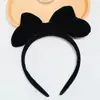 Linda Nueva Diadema de Dibujos Animados para Mujer, Diadema de Felpa para Lavarse la Cara y Aplicarse Mascarilla Facial, Accesorio para el Cabello Antideslizante