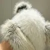 Atacado 25 Anos Outono e Inverno Novo Foto Real Popular Chapéu de Pelúcia Cabeça de Urso Chapéu Espesso Quente Proteção para Orelhas à Prova de Frio Chapéu Lei Feng