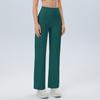 Pantalones Deportivos Casuales para Mujer Sueltos para Correr de Secado Rápido Caída Recta Pierna Ancha con Cintura Alta y Recogido en el Vientre Pantalones de Yoga Pierna Ancha