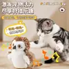 Juguete para gato tipo pájaro con alas eléctricas simuladas, se mueve y hace sonidos, de felpa, duradero para morder y arañar, un gadget de autoentretenimiento para aliviar el aburrimiento