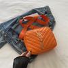 Nicho Design Rhombic Small Bag Mulheres Outono 2024 Novo Estilo Ocidental Elegante All-match Cadeia Ombro Crossbody Bolsa