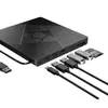 26 modelos de unidades ópticas externas de CD multifuncionales de marca blanca con conectividad USB 3.0 y Tipo-C, quemadores de DVD portátiles