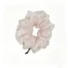 Accesorio para el Cabello Plegado de Color Sólido Simple Estilo Coreano, Coletero Anudado, Lazo de Cola de Caballo de Moda, Adorno para el Cabello