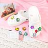 [Serie Pokémon] Zapatos de Cueva Accesorios Lindos Dibujos Animados Zapatos Flor Pato Hebilla Decorativa Accesorios Hebilla de Zapato
