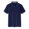 Camiseta tipo polo, logo personalizado, secado rápido, deportivo, maratón, manga corta, uniforme de equipo, ropa de trabajo, manga media, hecho a medida