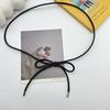 Cinto de corda de couro macio com nó, casaco feminino, moda, jaqueta de plumas, saia decorativa, cinto fino, fita de vedação de cintura