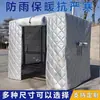 Casa para Perro Aislamiento Invernal, Cubierta Cálida para Jaula de Gato, Protección contra Viento y Nieve para Mascotas, Cubierta Exterior de Algodón Engrosado, Protección contra Frío y Heladas