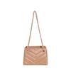 Bolso de Mujer 2023 Otoño Nueva Moda Simple Elegante Trendy Ins Bordado Línea Bolso Cuadrado Pequeño Cadena Textiva Bolso Cruzado