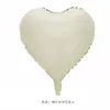 Globos de Aluminio en Forma de Corazón de Color Claro de un Solo Color para Bodas y Fiestas, Globos de Aluminio en Forma de Corazón al por Mayor