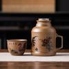 Termo pequeño de leña cerámica gran capacidad tetera china tapada tetera taza de maestro para el hogar botella de agua fría taza taza