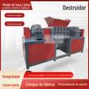 Tijolo com Adição de Ar, Máquina de Rasgar Folha com Adição de Ar, Triturador Industrial de Resíduos Sólidos, Triturador de Sucata de Aço e Tecido, Máquina de Rasgar Material, Nanjing