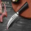 Cuchillo para Cortar Cerdo, Cuchillo de Carnicero Forjado a Mano para Sacrificar Ovejas, Cuchillo Profesional Comercial para Huesos, Cuchillo para Huesos de Acero Inoxidable