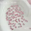 K9 rojo rosa imitación cigarrillo fondo plano adornos de taladro para uñas artista de uñas celebridad de internet súper brillante mini Swarovski biselado taladro para uñas