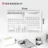 Estante de almacenamiento DIY perforado sin taladro transfronterizo para organización de dormitorio estudiantil y almacenamiento de papelería de escritorio