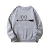 Otoño e invierno 2022 Nuevo AliExpress wish comercio exterior para mujer nuevo suéter de cuello redondo estampado más terciopelo al por mayor