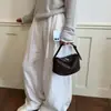 Nuevo Bolso de Mano Ligero Estilo Almohada para Mujer Versátil Diseño Tejido Nicho Moda 2026 Bolso de Hombro Cruzado para Verano