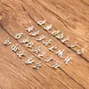26 Colgantes Charms del Alfabeto Inglés Plata Antigua Venta al por Mayor DIY Aleación de Zinc Joyería Bolsos Accesorios para Teléfono Móvil