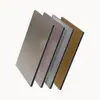 Panel Decorativo de Pared Interior Pared de Fondo KTV Panel Metálico Sin Costuras Hogar Simple Chapa de Madera Pared Panel de Cristal de Carbono PVC