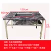 Mesa de Barbacoa sin Humo de Acero Inoxidable Parrilla de Carbón Exterior Mesa de Barbacoa de Autoservicio para Piezas Pequeñas de Tofu Carbón para Uso Doméstico y Comercial