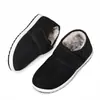 Zapatos de Algodón del Viejo Pekín, Zapatos de Tela Engrosada de Terciopelo para Invierno, Zapatos con Suela de Goma Antideslizante y Resistente al Desgaste, Zapatos Cálidos y Cómodos para Nieve y Exteriores