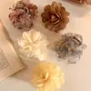Pinza para el Cabello de Malla con Flores de Hada Súper para Mujer Nuevo Estilo 2025 Accesorio para el Cabello de Gama Alta Pinza de Tiburón Grande para la Parte Posterior de la Cabeza