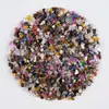 Grava de ágata multicolor natural, grava de cristal multicolor, piedra difusora de aromaterapia, ágata colorido para el hogar, piedra de flor de lluvia, piedra de ágata