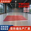 Tapete de Piso Plegable en Rollo de Aleación de Aluminio, a Prueba de Polvo y Resistente al Desgaste, con Eliminación de Polvo y Raspado de Lodo, Alfombra sin Instalación con Costuras Raspadoras de Lodo Sin Costuras