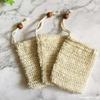 Fabricante Saco de Sabonete Algodão Linho Cordão Limpeza Facial Sabonete Artesanal Espuma de Rede Lavar Rosto Lavagem Corporal Saco de Armazenamento de Sabonete de Espuma