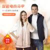 Chaleco Cardigan de Invierno Térmico para Pareja Transfronterizo con Capucha, Chaleco de Calefacción Eléctrica con Doble Control, Calefacción de 11 Zonas, Casual y Versátil
