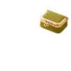 Nueva caja compacta de anillo de cuero PU, joyero, mini anillo, collar, pendiente y monedero