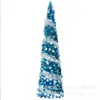 Decoraciones navideñas superventas transfronterizas 1.5m Árbol de Navidad retráctil, árbol de Navidad de boj para el hogar y el centro comercial