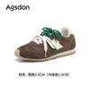 Zapatillas de Entrenamiento Alemanas Rojas Augusden para Mujer 2026 Nuevas de Verano Casuales Retro Zapatos Minimalistas Zapatillas Ballet Forrest Gump