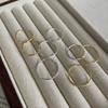 Anillo de apertura de plata esterlina Tiki S925 para mujer 1.2MM1MM anillo fino elemento de moda anillo para nudillo de dedo fábrica al por mayor