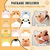 Notas Adhesivas de Animales Lindos Uso Estudiantil Adhesivas con Forma de Mensaje Memo Pegar N Veces Despegables Bloc de Notas Adhesivas Oficina