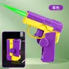 Zb062 Spinner Plegable para Punta del Dedo de Celebridad de Internet Regalo para Aliviar el Estrés para Novio Encendedor Inflable a Prueba de Viento Llama Roja Venta al por Mayor