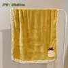 Toalla Facial Linda, Set de Tres Piezas de Toalla de Baño para Dormitorio de Estudiantes, Modelo Nuevo 2026, Coral Fleece Sin Algodón, Absorbente para Bañarse